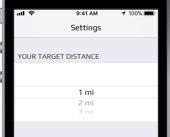 iPhone settings screenshot