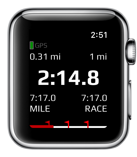 Watch running screenshot